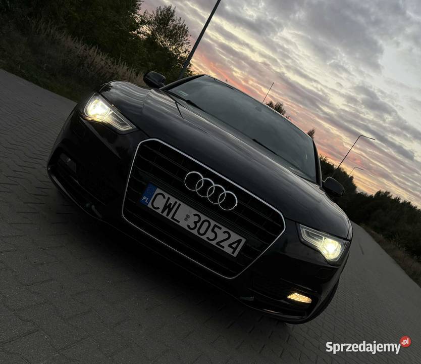Audi A5 1.8 222km Sportback 2012r Czarna