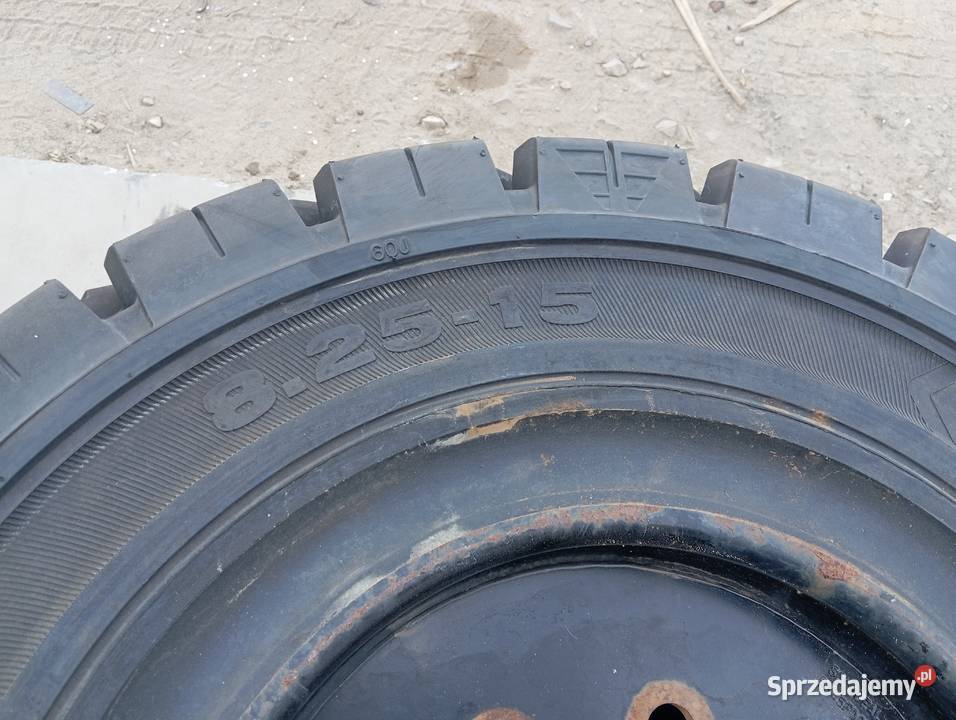 Wózek widłowy Koła pełne 82515 Solideal Xtreme Błędów