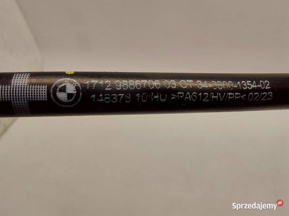 BMW iX1 X1 U11 Przewód rura wody 9886706 Układ chłodzenia