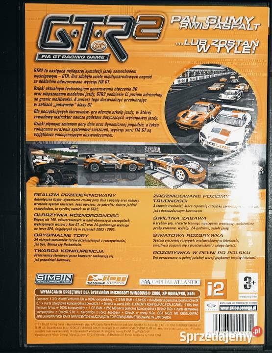 wyścigi GTR 2 FIA GT Racing Game Cenega Simbin Rzeszów