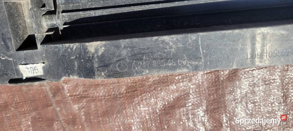 ZALUZJA WLOT POWIETRZA KIEROWNICA Mercedes W247 Motoryzacja Ruda Śląska sprzedam