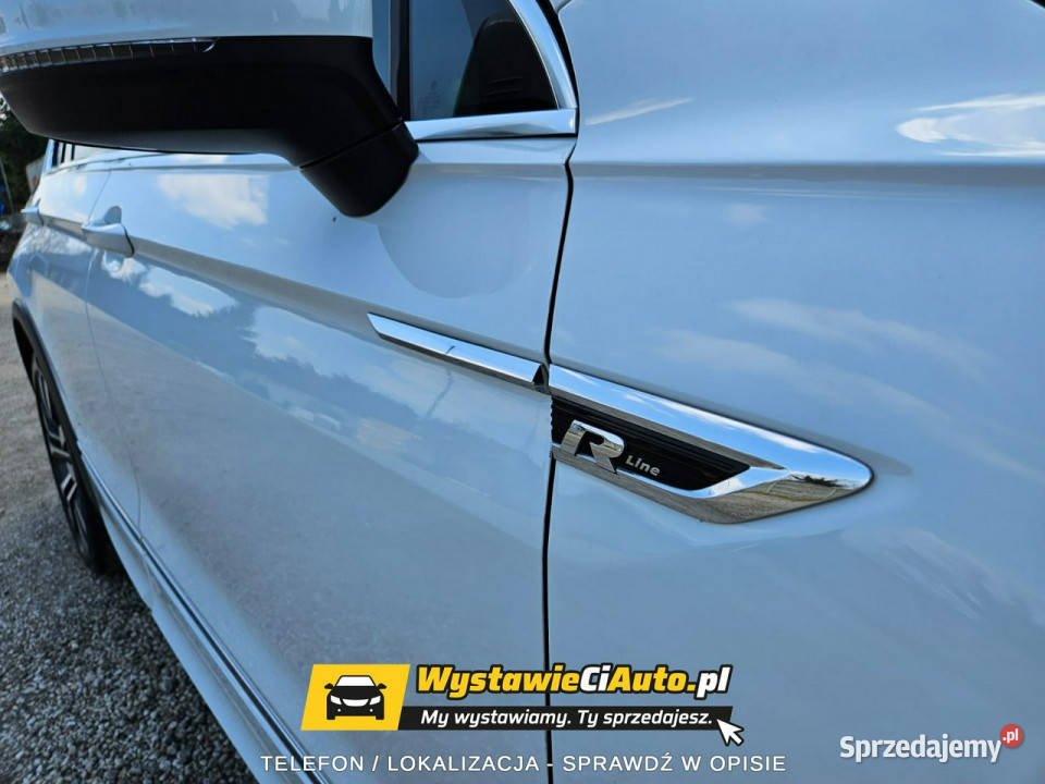 Volkswagen Tiguan RLine Telefon 733916297 Leszno czujnik parkowania
