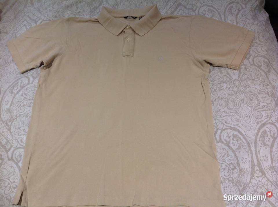 Koszulka Polo Męska SPRINGFIELD L XL BEŻOWA Rozmiar XL Nowa Sól sprzedam
