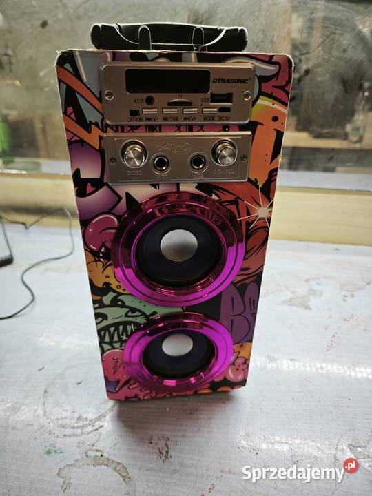 Głośnik Bluetooth z funkcją karaoke i radnia Audio Boguszów-Gorce