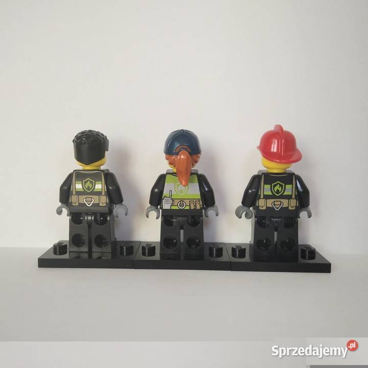 Lego City Strażacy pakiet 3 figurek 7 6 lat+ Kłaj sprzedam