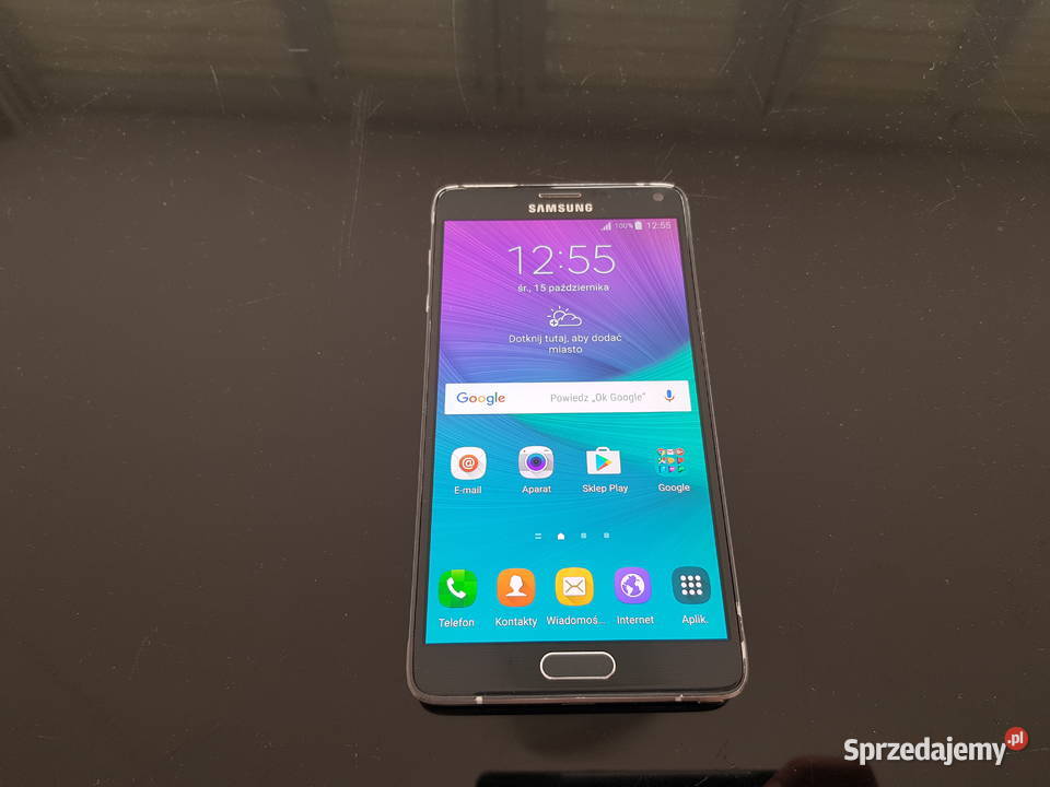 Samsung Galaxy Note 4 SMN910C ładowarka śląskie Częstochowa