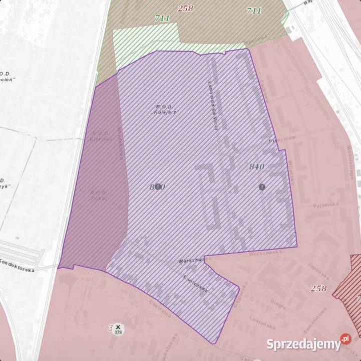 Wrocław Warszawska Laotańska 2 918 m2 Sprzedaż dolnośląskie