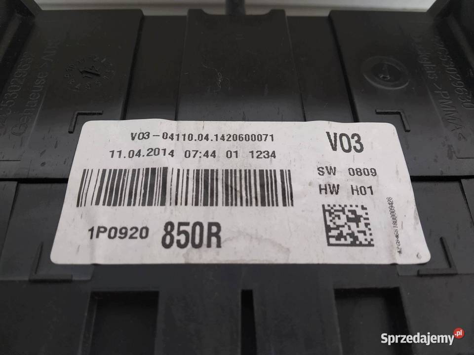 LICZNIK 1P0920850R 16 TDI Seat Altea I 2004