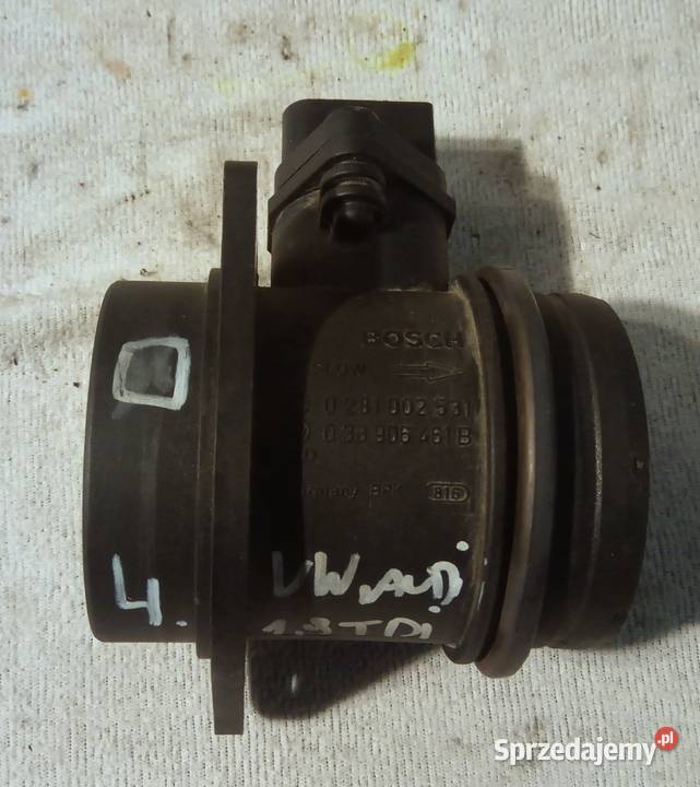 PRZEPŁYWOMIERZ VW AUDI SEAT SKODA 0281002531 Mielęcin
