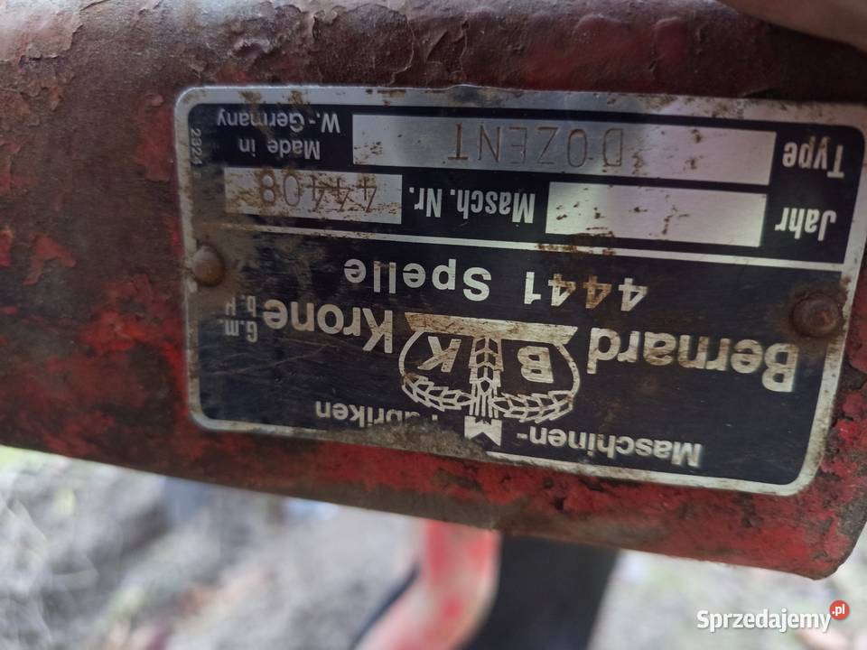 Pług Krone 2 obrotowy Mordy sprzedam