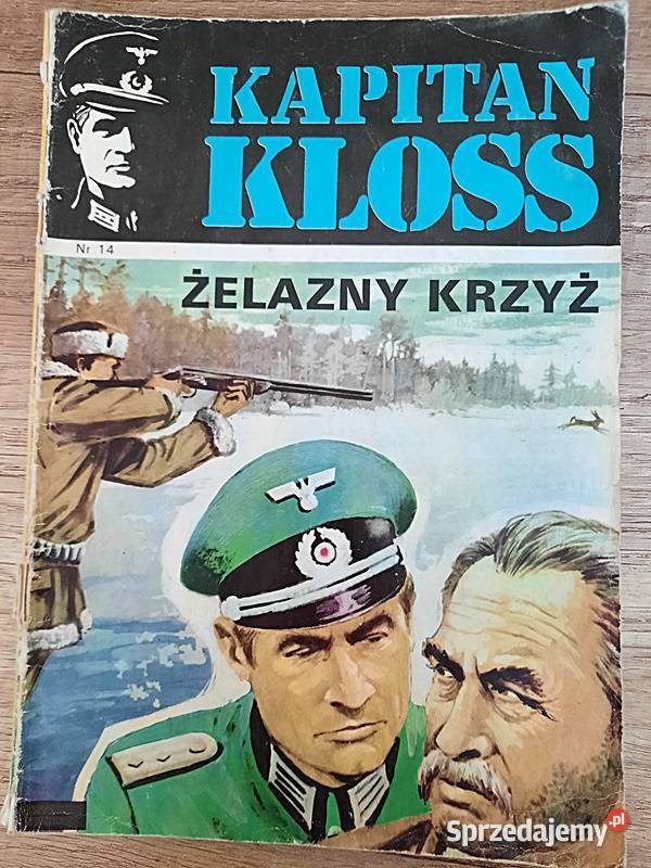 Kapitan Klos nr. 14 - Żelazny krzyż  - wydanie II 1986 r.