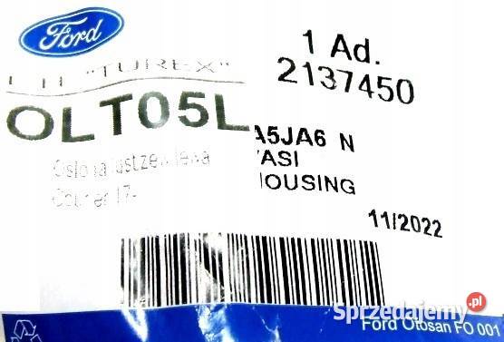OBUDOWA OSŁONA LUSTERKA LEWA FORD COURIER 2017 Głogów