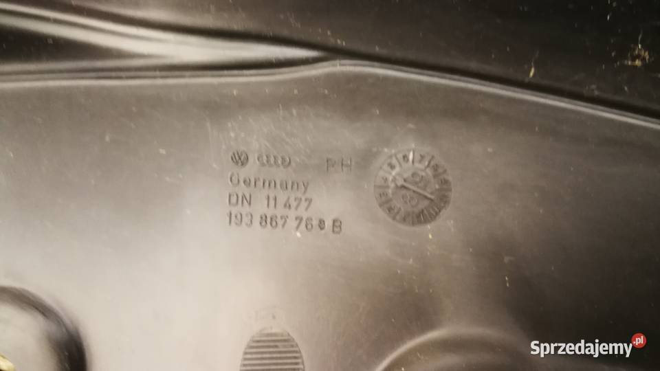 Zaślepka boczka tylnego pod kanapę VW Golf mk2 5 osobowe Chojnice