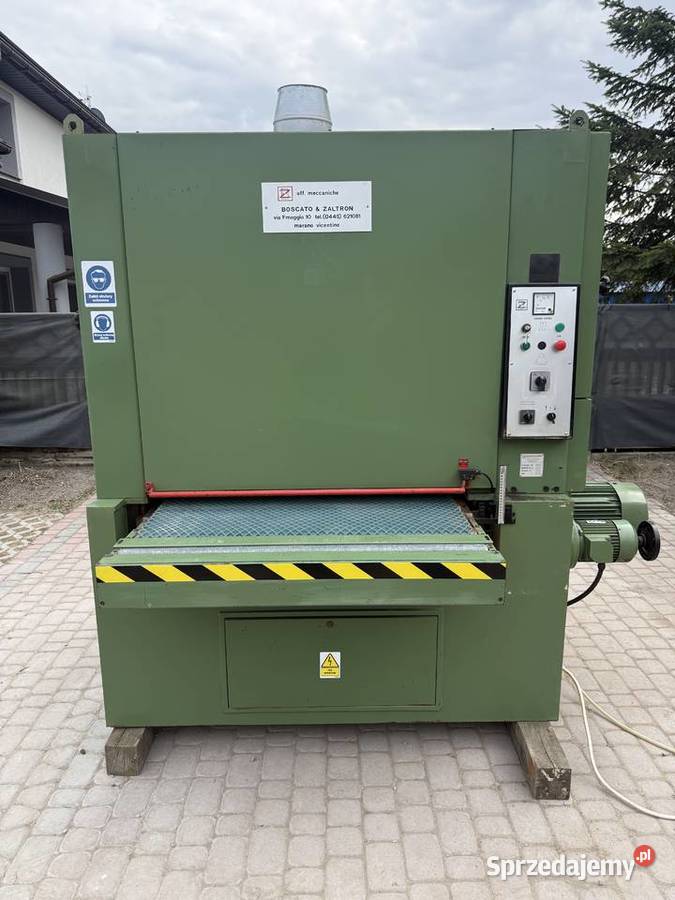 Szlifierka szerokotaśmowa 1agregatowa Czarna