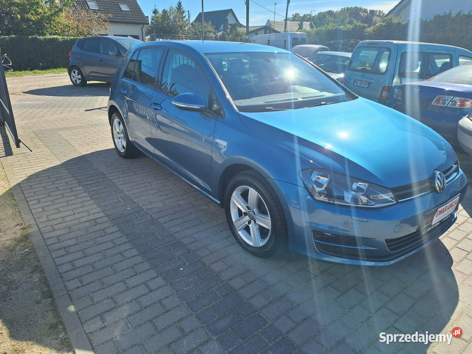 Volkswagen Golf Bezwypadkowy Serwisowany elektrochrom. lusterka boczne Załom