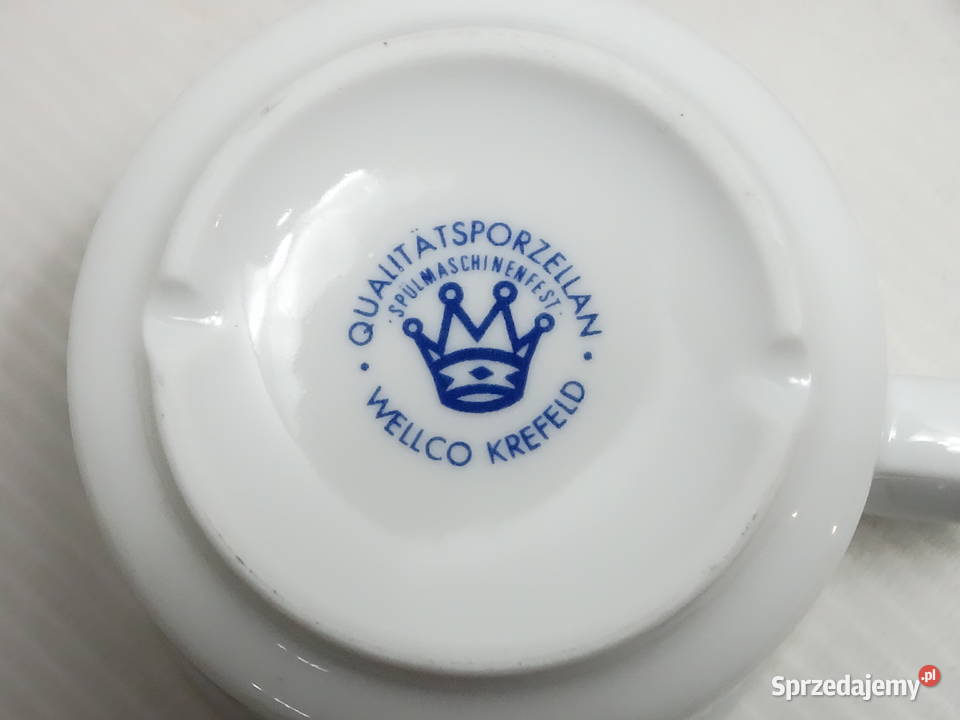 Zestaw Porcelanowy W Grochy Wellco Krefeld