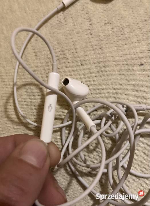Apple EarPods oryginalne sluchawki Lightning Myszków sprzedam