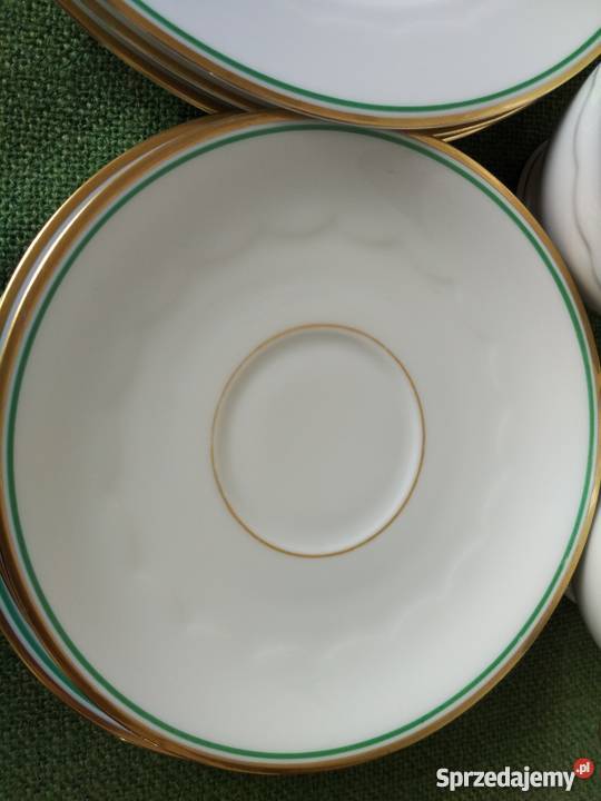 Porcelana ZehScherzer filiżanki zestaw 3 Ropa