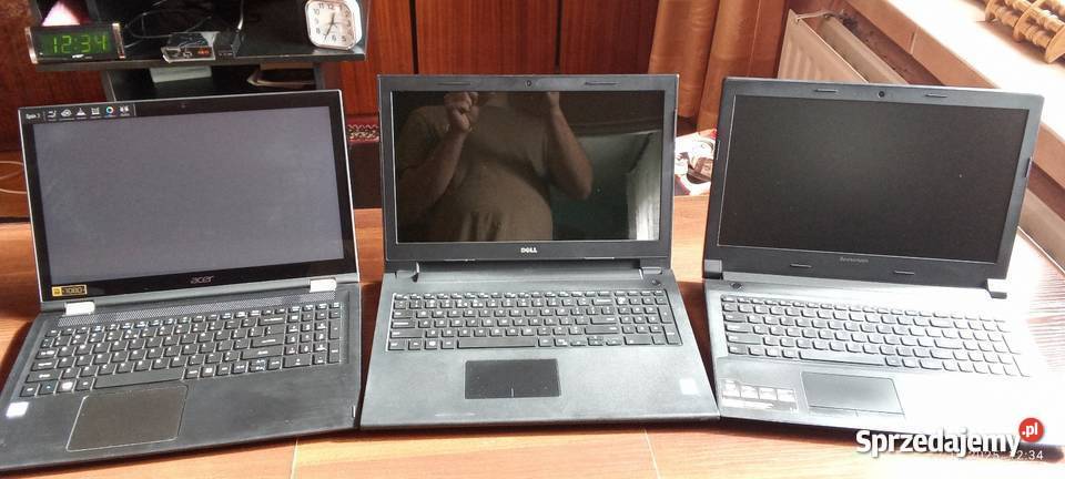 SPRZEDAM 3 laptopy stan dbzasilacze świętokrzyskie Rudki