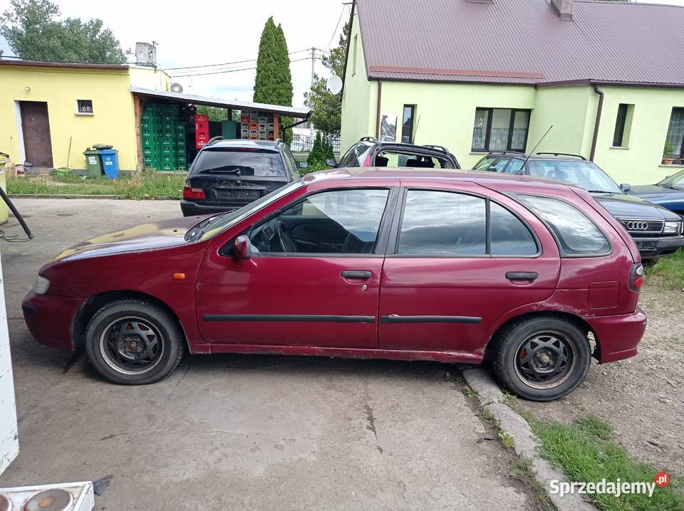 Nissan Almera 14 55 kW 1999 r dawca części Szklarka Myślniewska