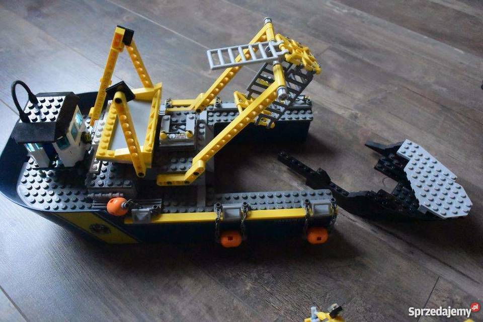 LEGO Statek Głębinowy 60095 Auto Helikopter Łódź