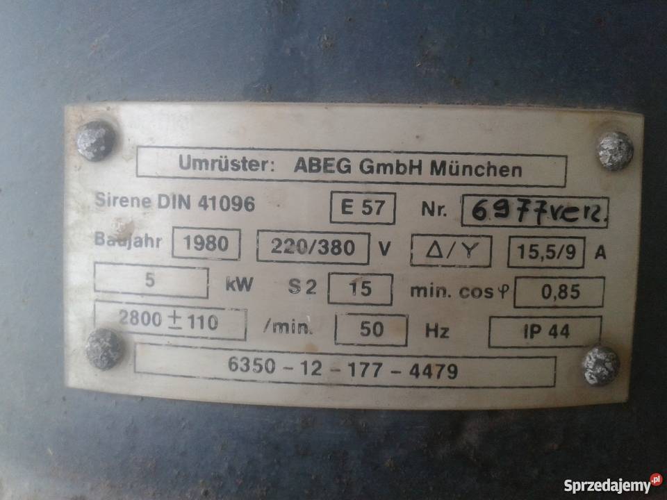 Syrena alarmowa dachowa strażacka OKAZJA Nowy Sącz