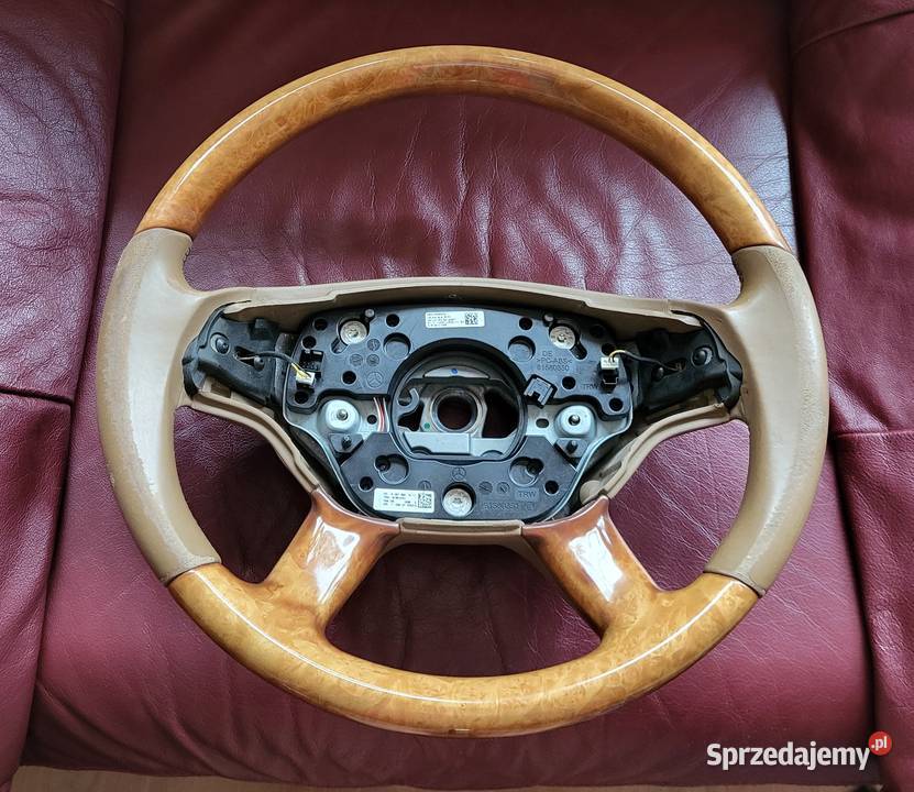 KIEROWNICA SKÓRA DREWNO MERCEDES SKLASA W221 221 Poznań