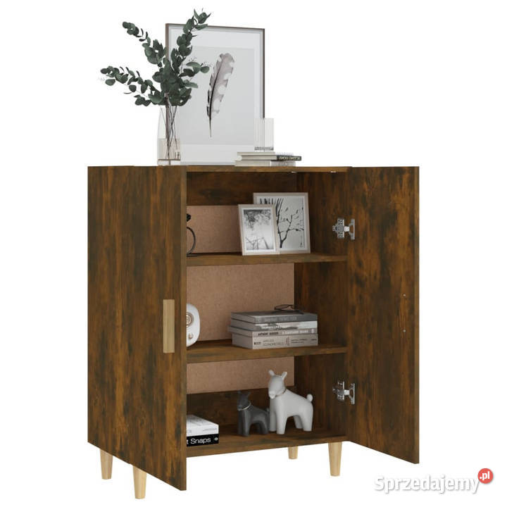 Szafka przydymiony dąb 70x34x90 materiał mazowieckie