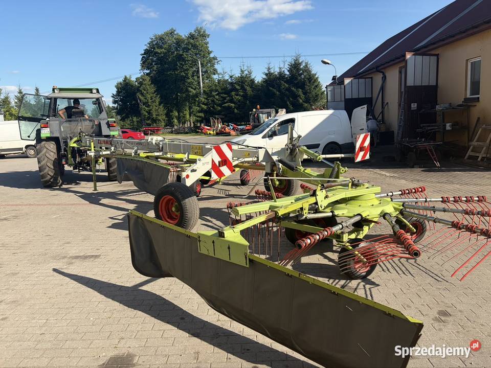 Zgrabiarka 2 karuzelowa do boku Claas Liner 1550 Zgrabiarki i przetrząsacze Myszyniec