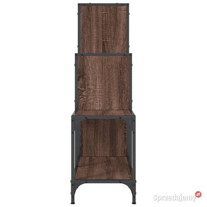Regał brązowy dąb 92x30x102 materiał mazowieckie Warszawa