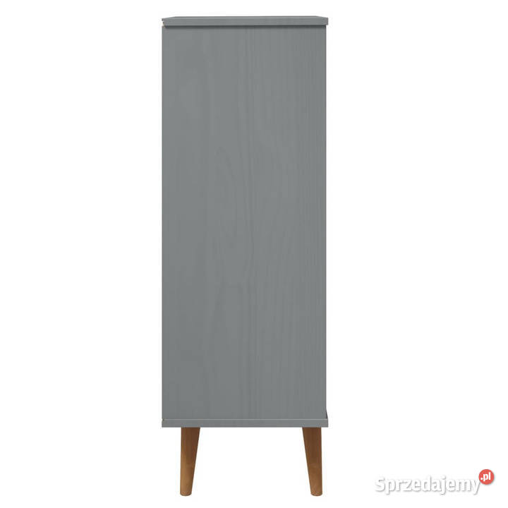 Szafka na buty MOLDE szara 595x35x103 lita sosna mazowieckie Warszawa