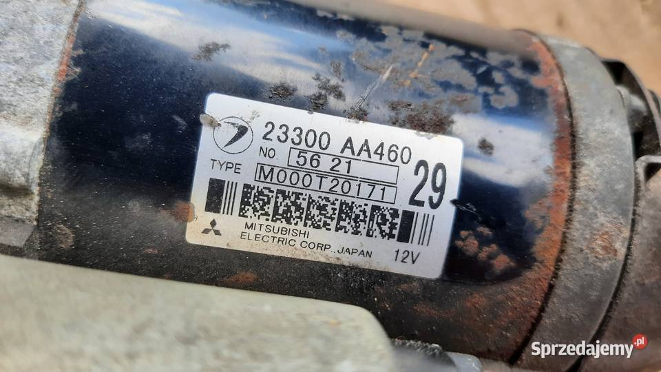 rozrusznik 23300AA460 Subaru Forester II 25 osobowe Dębno