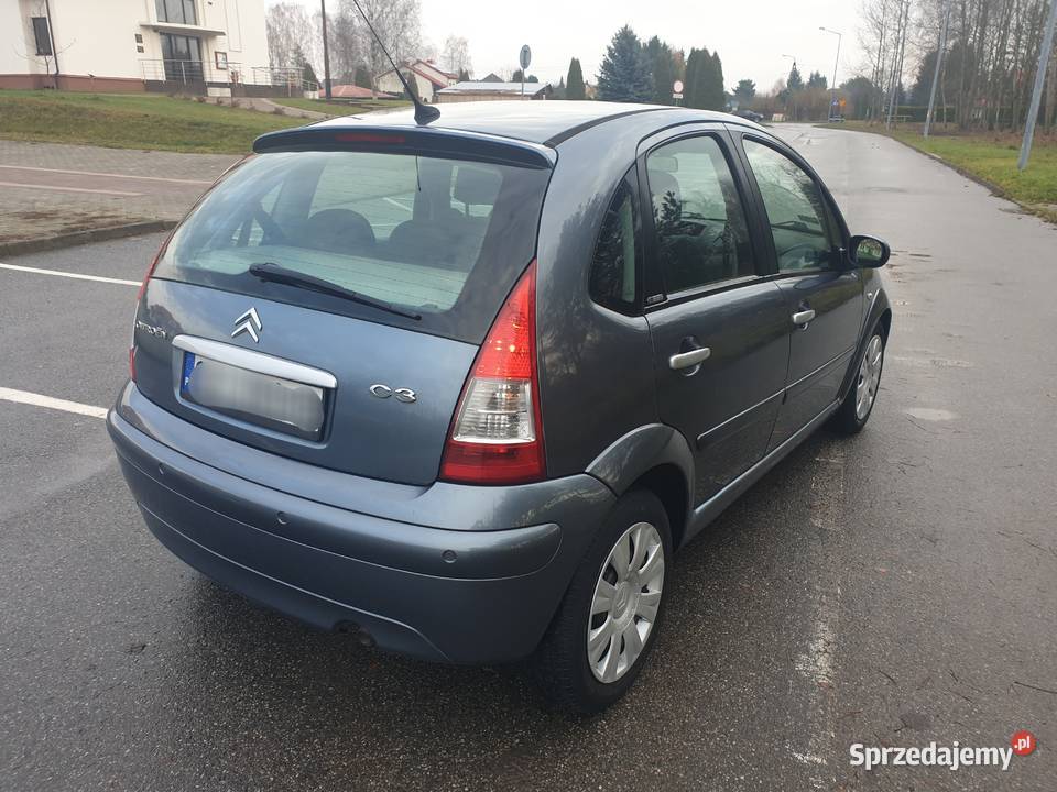 Piękny Citroen C3 14benz 75 przeb118000 exlusive Końskie sprzedam