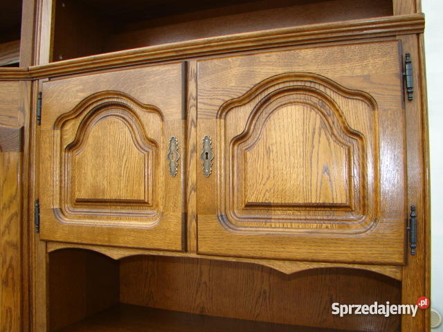 Meblościanka dębowa narożna Bezpłatny