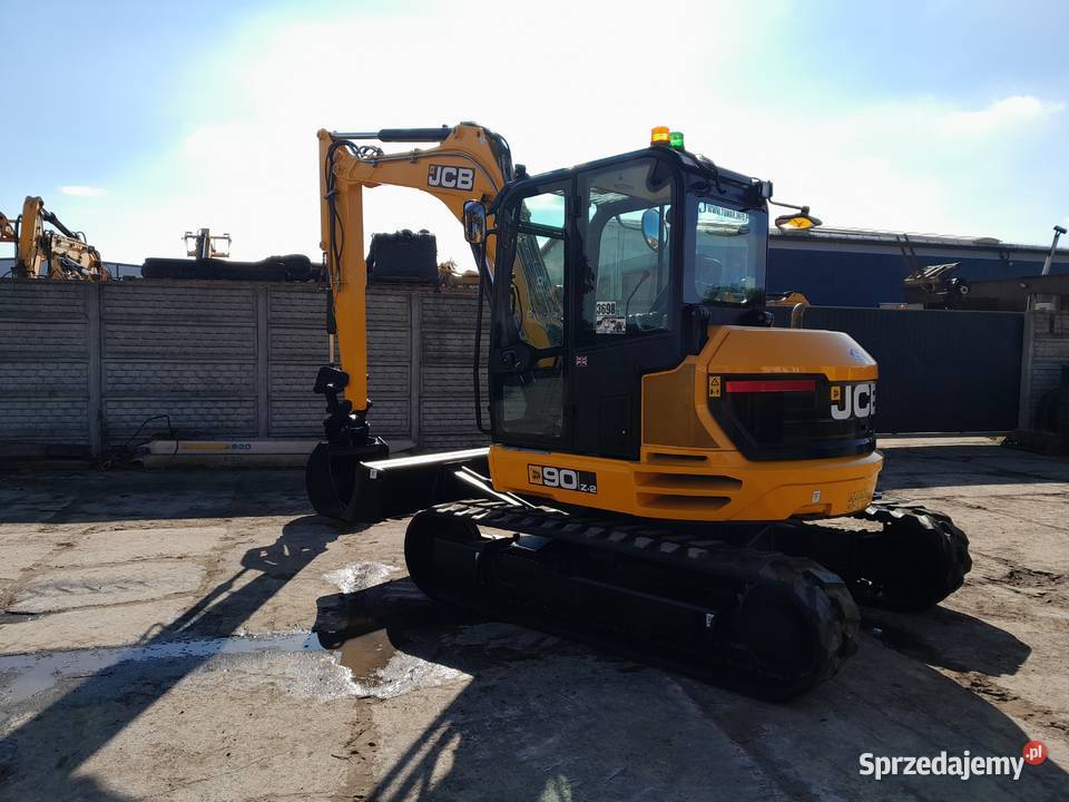 JCB 90Z2 2022R KOPARKA GĄSIENICOWA 9 TON CAT Rok produkcji 2022 Krotoszyn sprzedam