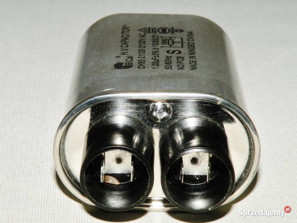 Kondensator HV BiCai 100 F 2100 V z mikrofalówki Dom i Ogród Bydgoszcz