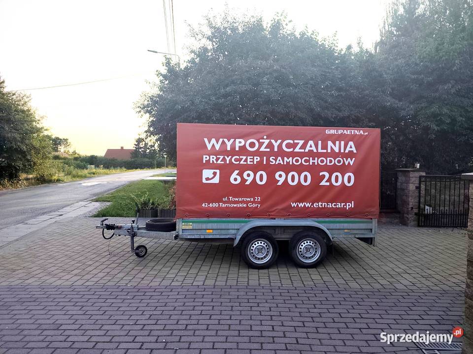 Przyczepa WIDPOL 300m x 155m DMC 750 Hamowana pełny VAT Wodzisław