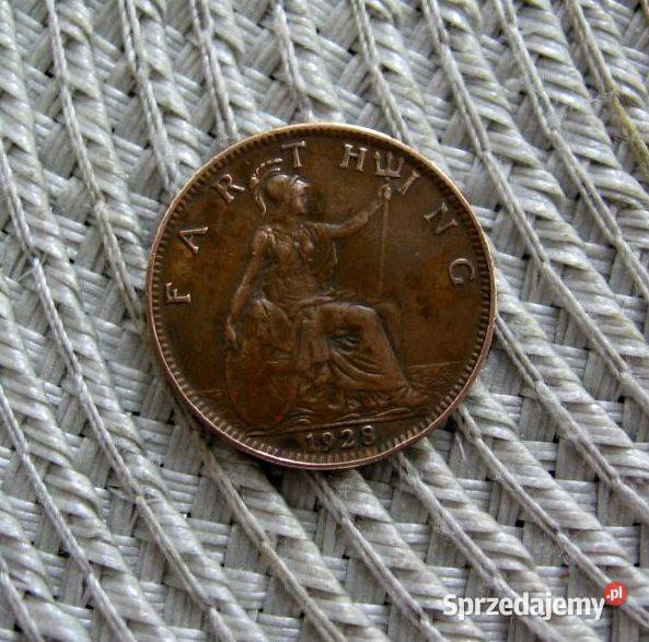 Wielka Brytania 1 Farthing 1928r Kalisz sprzedam