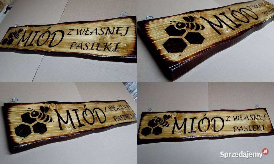 WYPALANIE na drewnie grawerowanie na desce szyld Roczyny