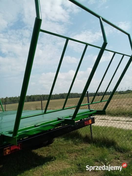 Przyczepa do bel 1 osiowana bliźniakach