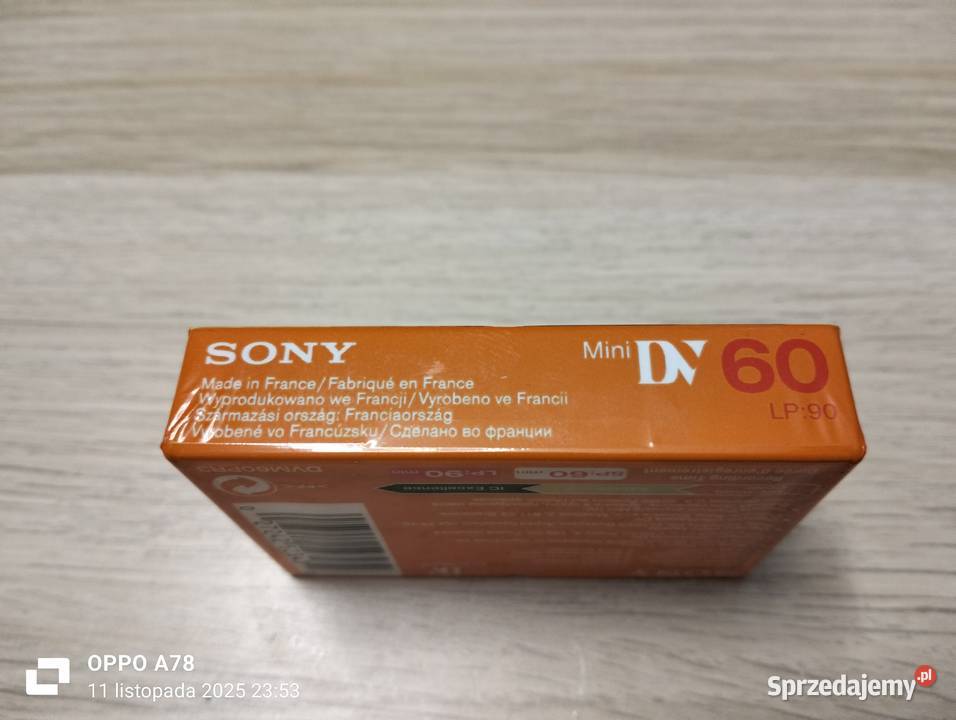 kaseta video z dawnych czasów 0ryginalnie Gryfino