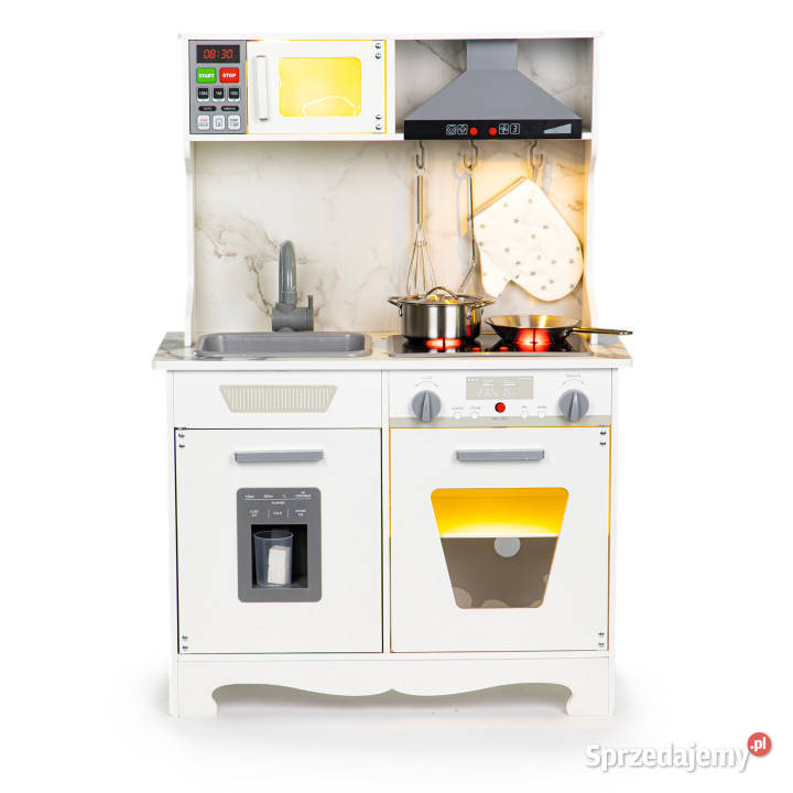 Drewniana kuchnia dzieci dźwięki led akcesoria opolskie Smogorzów