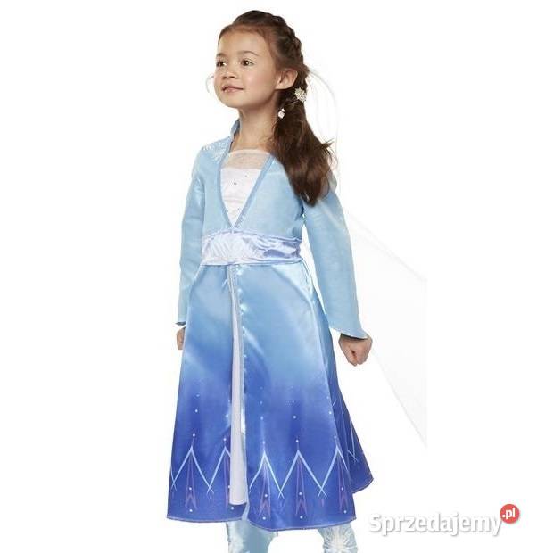 Kostium Elsa Frozen 2 Kraina Lodu 2w1 Lalka i Mogilany
