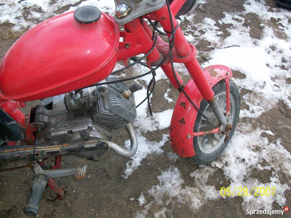 Motorynka niezarejstrowana aktualne ogł Motocykle, skutery, quady Rzeszów sprzedam