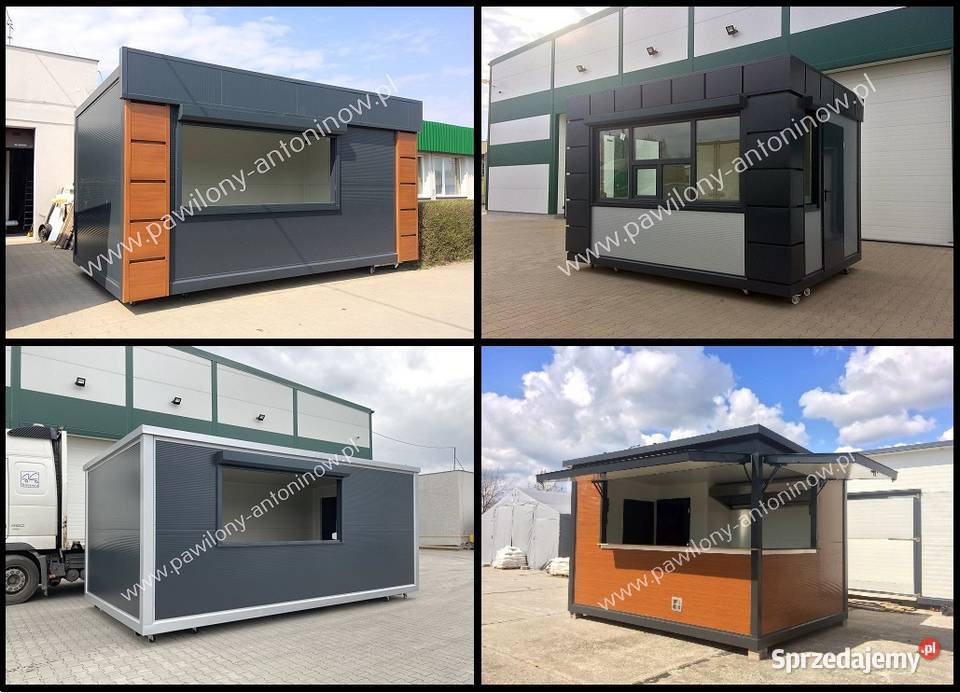 NOWY PAWILON HANDLOWY KONTENER GASTRONOMICZNY