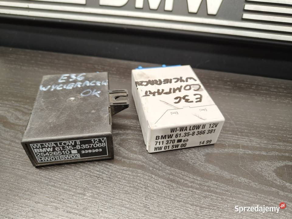 Bmw e36 moduł wycieraczek 100 sprawny osobowe łódzkie sprzedam