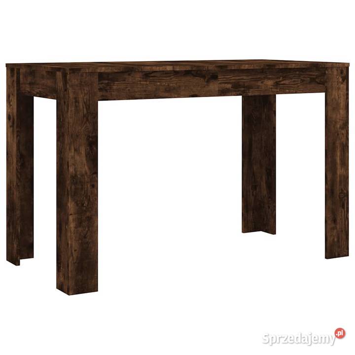 vidaXL Stół jadalniany przydymiony dąb 120x60x76