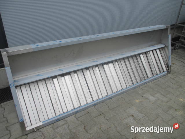 NOWY OKAP GASTRONOMICZNY SKOŚNY Z FILTRAMI Ostrów Wielkopolski sprzedam