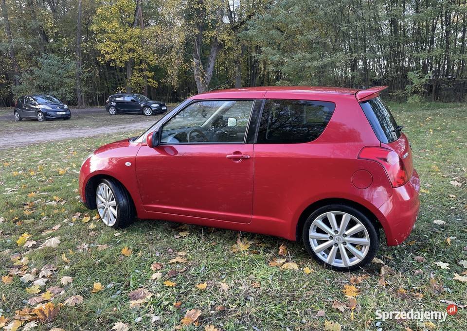 Suzuki Swift Sport 16 125 czerwony 17 Alu NAVI Zbąszyń