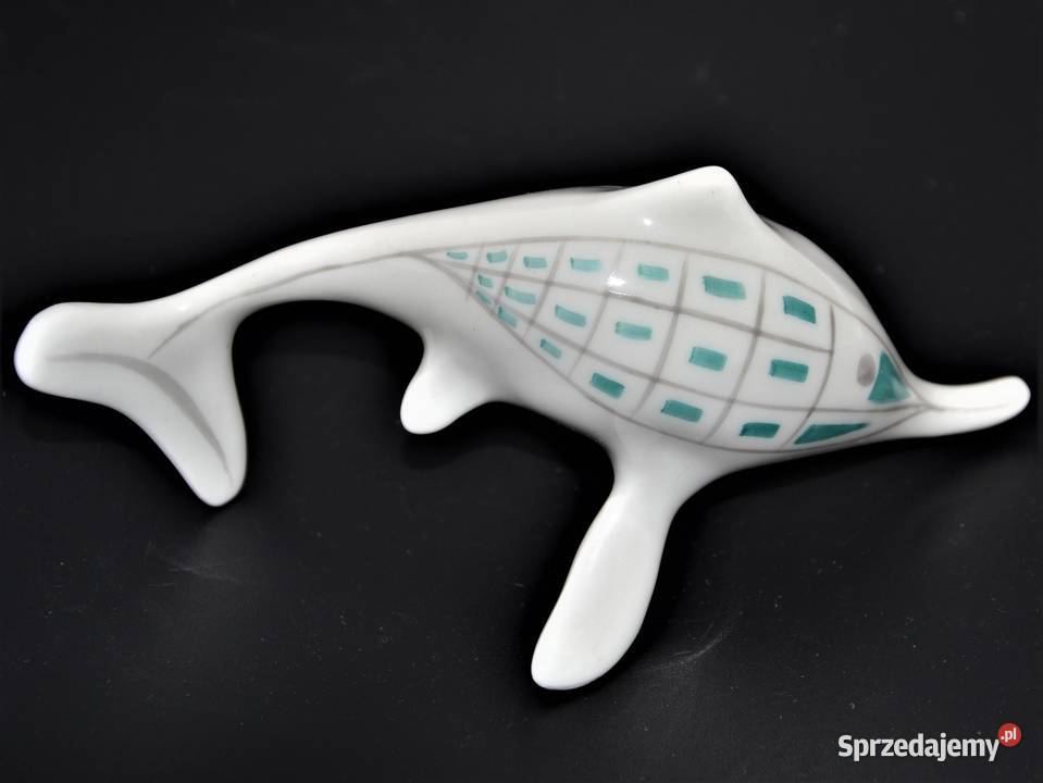 Delfin art deco Hollohaza design lata 60te Warszawa